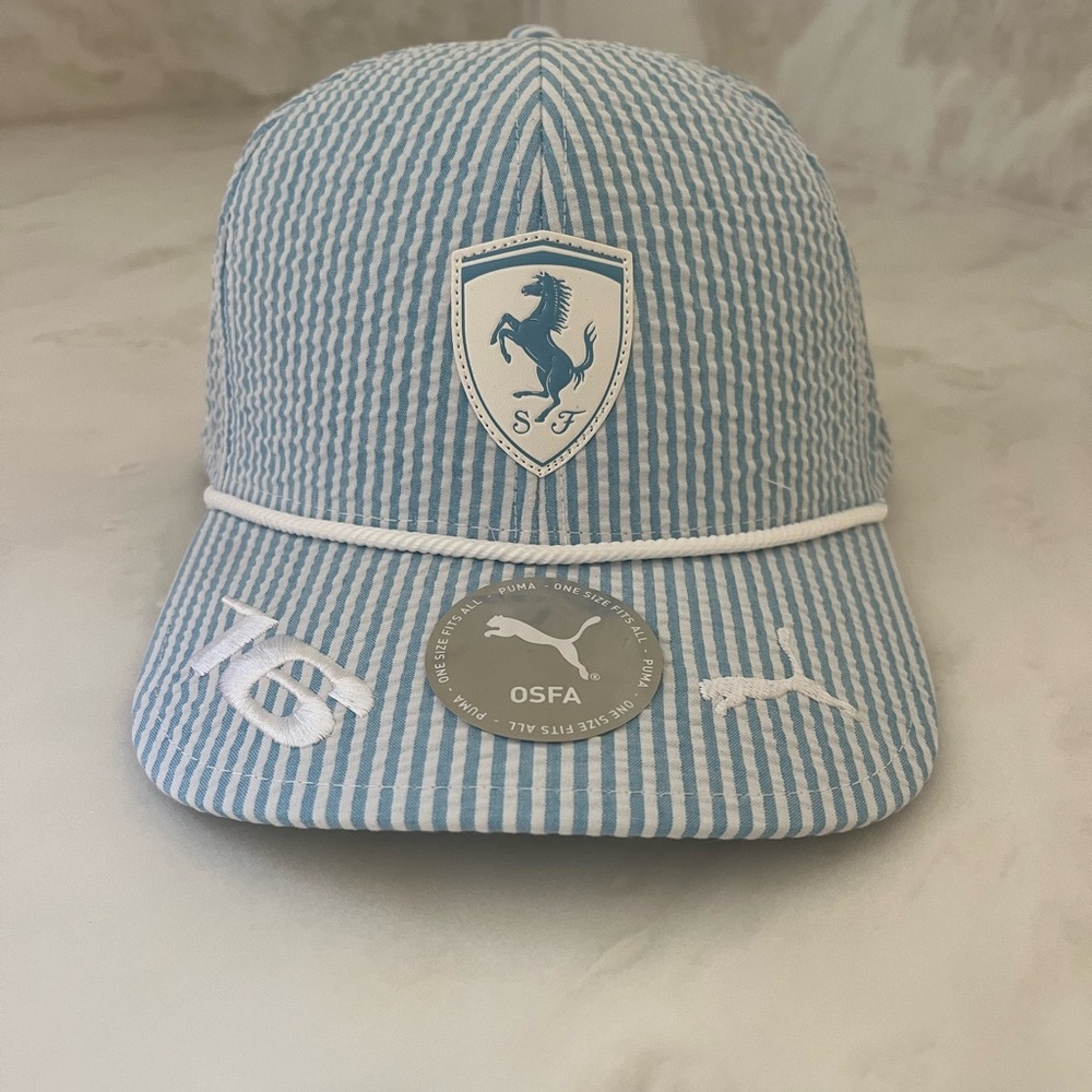 Charles Leclerc Monaco Baseball Cap Puma for Scuderia Ferrari